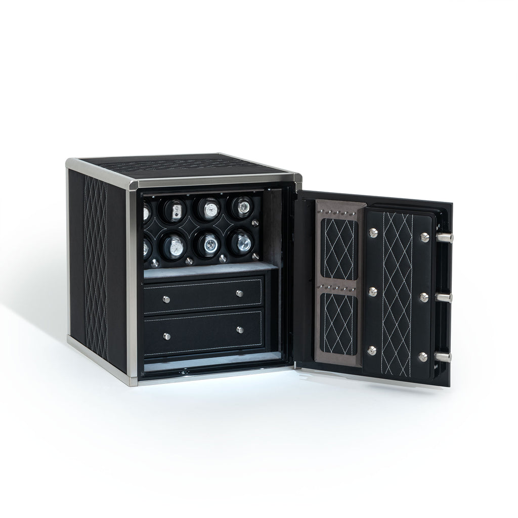 Watch Safe - Leather Wrapped Man Safe 2018