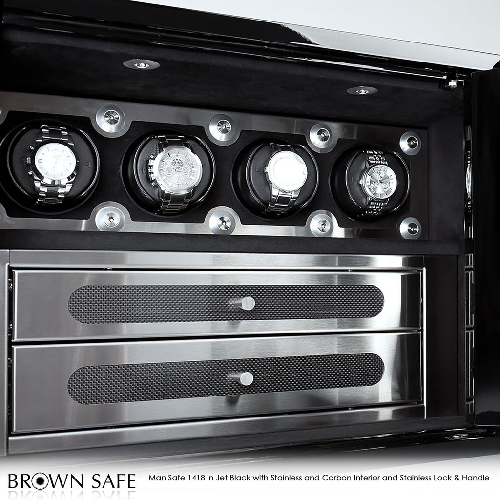 Configuration #2 / Brushed Stainless with Carbon Fiber
