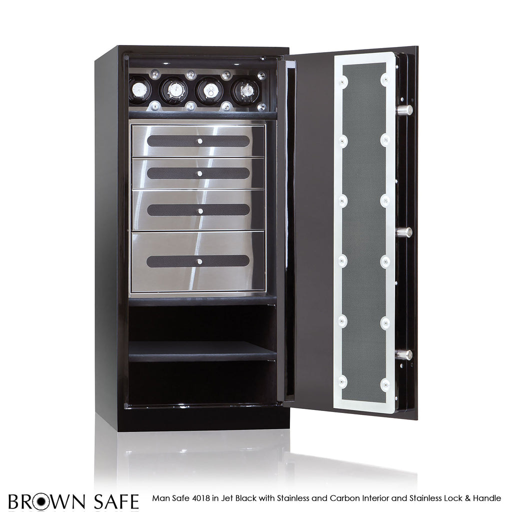 Configuration #1 / Brushed Stainless with Black Anodized Aluminum